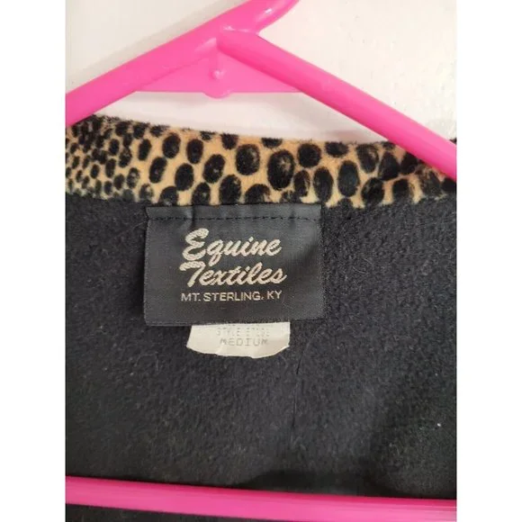 Equine Textiles Animal Print Vest Size M - Picture 4 of 4